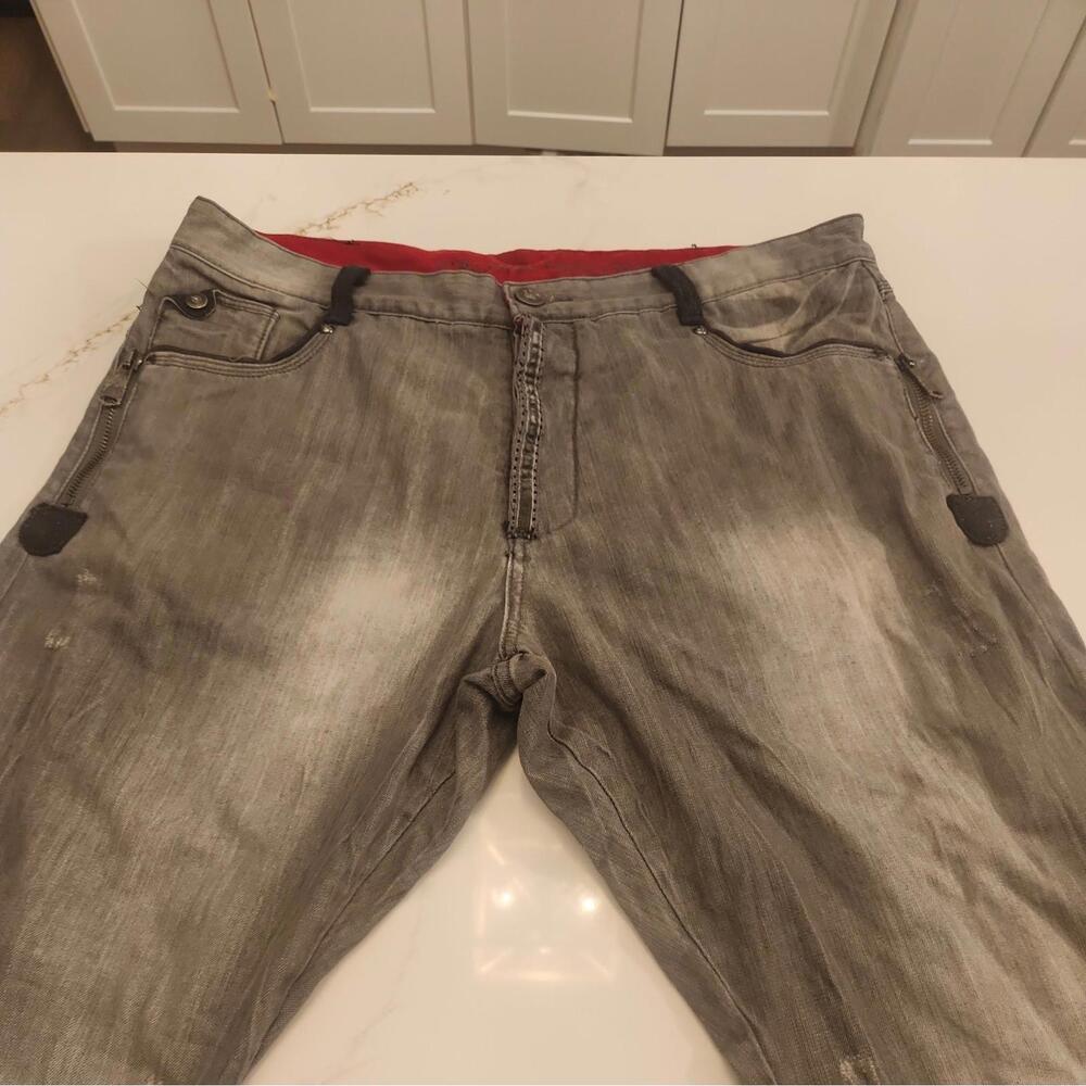 Authentic Crown Holder Black Jeans, 38/34